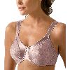 Bali Satin Tracings Minimizer Underwire Bra Rosewood
