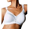 Bali Cotton Double Support Wire-Free Bra White