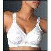 Bali Double Support Spa Closure Wire-Free Bra White