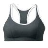 Champion Shape T-Back Sports Bra Asphalt/White