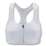 Double Dry&reg; Zip-Front Sports Bra