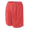 Champion Mens Long Mesh Short with Pockets Scarlet