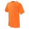 Champion Mens Cotton Jersey Tee Vibrant Orange