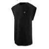 Champion Mens Cotton Jersey Raglan Cap-Sleeve Tee Black