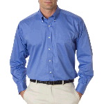 Mens Long Sleeve Dress Twill Shirt