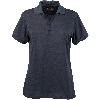 Eagle Dry Goods Womens Performance E-Tech Jersey Short Sleeve Polo Shirt Navy