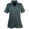 Eagle Dry Goods Womens Performance E-Tech Jersey Short Sleeve Polo Shirt Spruce