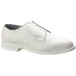 Mens Lites&reg; White Leather Oxford