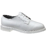 Womens Bates Lites&reg; White Leather Oxford