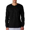 Champion Adult Tagless Long Sleeve T-Shirt Black