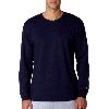 Champion Adult Tagless Long Sleeve T-Shirt Navy