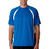 Champion Adult Double Dry&reg; Elevation T-Shirt Athletic Royal/White