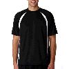 Champion Adult Double Dry&reg; Elevation T-Shirt Black/White
