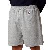 Champion Adult Cotton Gym Short Silver Gray