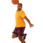 Adult Long Poly-Mesh Short