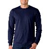 Anvil Adult Long-Sleeve Fashion Fit Tee Navy