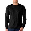 Anvil Adult Long-Sleeve Fashion Fit Tee Black