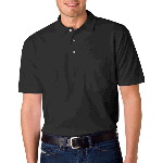 Adult Ring-Spun Pique Polo with Pocket