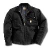 Carhartt Duck Detroit Jacket, Blanket Lined Black