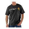 Carhartt Short Sleeve Logo T-shirt Black