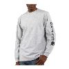 Carhartt Long Sleeve Graphic T-Shirt Heather Grey