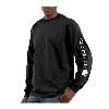 Carhartt Long Sleeve Graphic T-Shirt Black