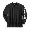 Carhartt Long Sleeve Graphic T-Shirt Black