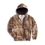 Midweight WorkCamo&reg; AP Hooded Zip-Front Sweatshirt