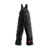 Carhartt Duck Zip-to-Hip Bib Overall, Quilt Lined Black