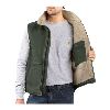 Carhartt Sandstone Mock-Neck Vest, Sherpa Lined 