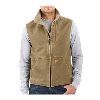 Carhartt Sandstone Mock-Neck Vest, Sherpa Lined Camel