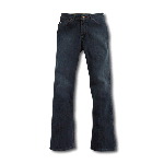 Womens Traditional Fit Boot-Cut Jean