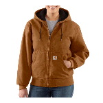 Womens Sandstone Active Jacket, Quilted Flannel Lined