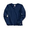 Carhartt Womens Long Sleeve Henley Dusty Navy