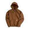 Carhartt Womens Heavyweight Hooded Pullover Sweatshirt Brown