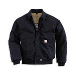 Flame-Resistant All-Season Bomber Jacket, Canvas Blend