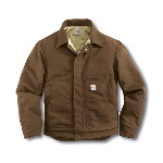 Flame-Resistant Canvas Dearborn Jacket, Quilt Lined