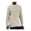 Carhartt Flame-Resistant Long Sleeve T-Shirt Sand