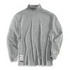 Carhartt Flame-Resistant Long Sleeve Mock Turtleneck Light Grey