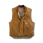 Flame-Resistant Duck Vest, Quilt Lined