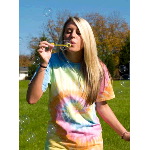 Spiral Tie Dye Short Sleeve T-Shirt