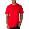 Anvil AnvilSustainable&trade; Adult Transitional Cotton/Poly Tee Red