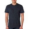 Anvil AnvilSustainable&trade; Adult Transitional Cotton/Poly Tee Heather Black