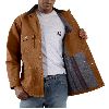 Carhartt Sandstone Chore Coat, Blanket Lined 