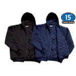 Insulated Quilted Sweatshirt 