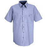 Mens Short Sleeve Industrial Shirt