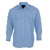 Tact Squad Mens 100% Poly Long Sleeve Shirt Light Blue