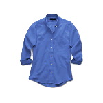 Ladies Long Sleeve Wrinkle Free Oxford