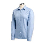 Womens Plus Long Sleeve Epic Easy Care Fine Twill