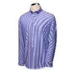 Mens Big & Tall Long Sleeve Epic Easy Care Wrinkle Free Pin Stripe Casual Shirt
